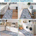 StepRite Runner Rug 2.5 x 8 ft, Washable Rugs, Hallway Runner Rugs, Kitchen - Image 6