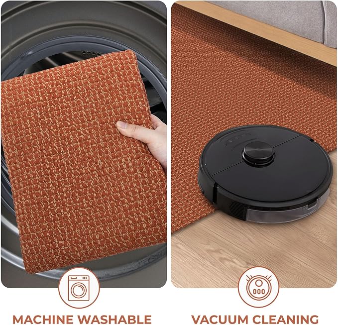 KOZYFLY Long Runners for Hallways 3x12 ft Washable Kitchen Runner Non Slip - Image 7