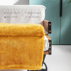 Exclusivo Mezcla Plush Fuzzy Fleece Throw Blanket Extra Large, Super Soft - Image 5
