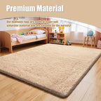 9x12 Fluffy Area Rugs for Living Room, Large Fuzzy Shag Area Rug for Bedroom - Image 7