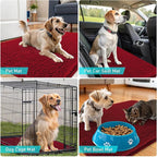 OLANLY Dog Door Mat for Muddy Paws 45x27, Absorbs Moisture and Dirt, Absorbent - Image 7