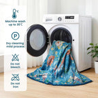 MSGKV Boho Throw Blanket for Bed 60"x80" Cotton Couch Blanket - Image 7