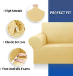 KEKUOU Stretch Sofa Cover Slipcover ，Couch Covers - Image 7