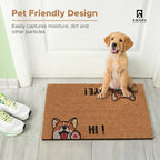 Hi-Bye Dog - 24"x36" - Coir Door Mat - Welcome Mats - Image 7