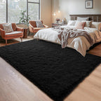 Chicrug Soft Runner Rug for Bedroom Living Room Plush Fluffy Rugs 5x7 Feet - Image 3