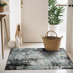 Washable Area Rugs 3'x5' Non-Slip Modern Abstract Soft - Image 8