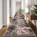 IOHOUZE Abstract Runner Rug 3x20 Ft Extra Long Washable Runners - Image 7
