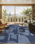 Latte&Fog 8x10 Area Rugs for Living Room, Large Modern Abstract Washable Rug by LatteFog
