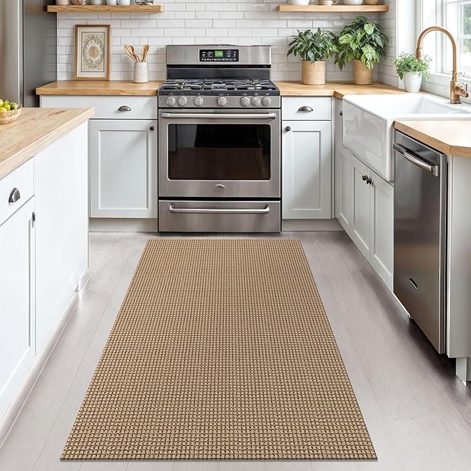 KOZYFLY Boho Rugs for Entryway 3x5 ft Washable Area Rug Non Slip Rubber Backed - Image 2