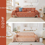 HANDONTIME Boho Aztec Sofa Slipcovers - Image 2