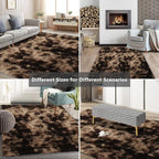 Shag Area Rugs for Bedroom Living Room, 8X10 Ultra Soft Fluffy Area Rugs for - Image 8