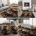 Shag Area Rugs for Bedroom Living Room, 5X8 Ultra Soft Fluffy Area Rugs for Dorm - Image 8