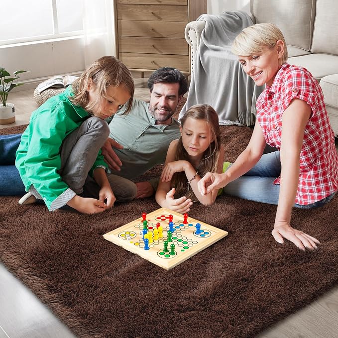 Shag Area Rugs for Bedroom Living Room, Indoor Carpet Nursery Rugs for Kids - Image 2