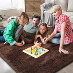 Shag Area Rugs for Bedroom Living Room, 8X10 Ultra Soft Fluffy Area Rugs for - Image 2