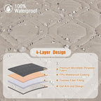 VANSOFY Waterproof Recliner Couch Covers, Sofa Covers 1-Piece Washable - Image 6