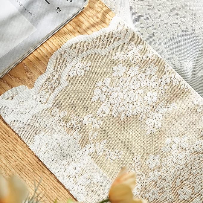 YJ YANJUN Vintage Lace Curtains - Image 6