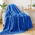 Exclusivo Mezcla Plush Fuzzy Fleece Throw Blanket Extra Large, Super Soft by ExclusivoMezcla