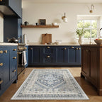 3x5 Washable Area Rug for Entryway, Kitchen Rugs Non Slip for Dining Room - Image 4