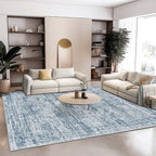 9x12 Area Rugs for Living Room, Non Slip Machine Washable Vintage Rugs - Image 9