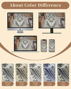 Madane 4x12 Wide Hallway Runners: Washable Runner Rug - Image 9