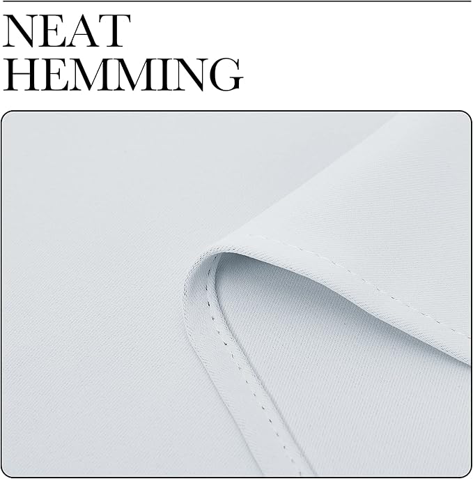 NICETOWN Room Darkening Curtain Panels, 2 Panels, 55 inches W x 120 inches - Image 7
