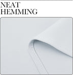 NICETOWN Easy Care Solid Thermal Insulated Grommet Room Darkening - Image 6