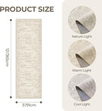 3x12 Runner Rug for Hallway, Non-Slip Long Bathroom Rugs Runner for Kitchen - Image 2