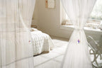 SUQ I OME 2 Pack of Luxury Crystal Beaded Magnetic Curtain Tieback and Holdback - Image 4