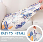 hyha Printed Couch Cushion Covers, Floral Sofa Covers Washable - Image 4