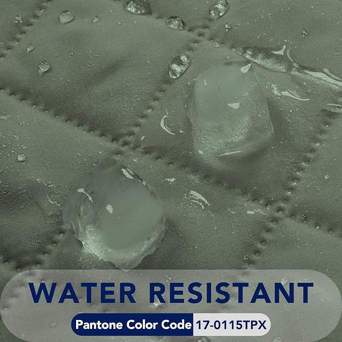 PureFit Reversible Quilted Sofa Cover, Water Resistant Slipcover Furniture - Image 4