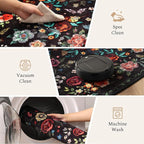 Rugflix 5x7 Washable Area Rug for Living Room, Soft Non Slip Low Pile Carpet - Image 6