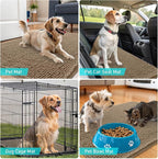 OLANLY Dog Door Mat for Muddy Paws 47x17, Absorbs Moisture and Dirt, Absorbent - Image 7