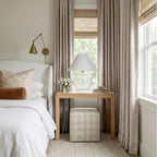 RYB HOME Linen Textured 100% Blackout Curtains - Image 2