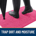 OLANLY Dog Door Mat for Muddy Paws 44x24, Absorbs Moisture and Dirt, Absorbent - Image 2