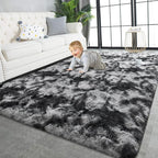TWINNIS Super Soft Shaggy Rugs Fluffy Carpets 8x10 Feet, Indoor Modern Plush by TWINNIS