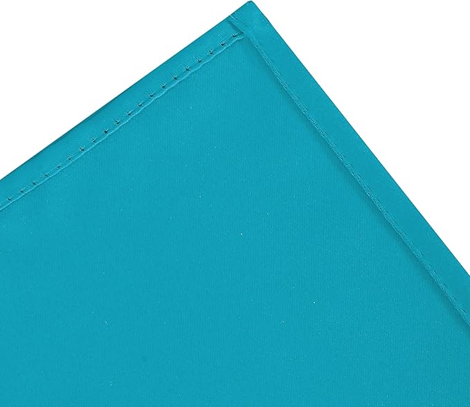 LEMOMO Teal Blackout Curtains/52 x 45 Inch Length Kids Curtains/Set of 2 Panels - Image 8
