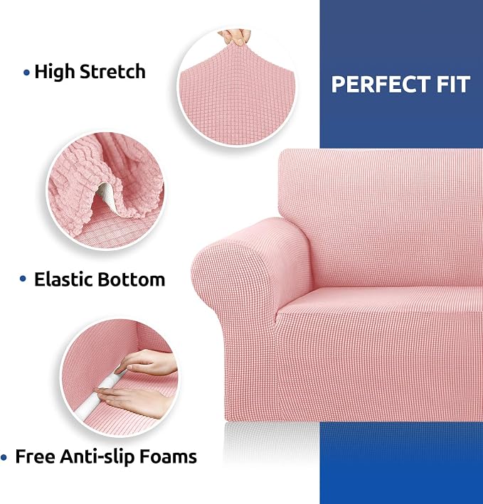 KEKUOU Stretch Sofa Cover Slipcover ，Couch Covers - Image 6