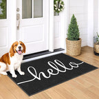 EARTHALL Funny Hello Mats Outside/Inside 59"x35", Front Door Mat Outdoor - Image 8