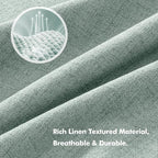 MIULEE 100% Blackout Linen Curtains - Image 3