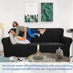 ZNSAYOTX 1 Piece Jacquard Couch Covers - Image 2