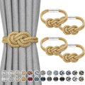 NICEEC 4 Pack Mini Magnetic Curtain Tiebacks Nordic Simple Style Drape Tie by NICEEC