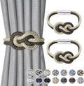 NICEEC 2 Pack Mini Magnetic Curtain Tiebacks Nordic Simple Style Drape Tie by NICEEC