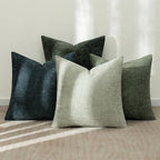 MIULEE Pack of 4 Couch Throw Pillow Covers 18x18 Inch Green Forest Soft - Image 3