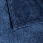 BEDELITE Fleece Blanket Full Size Navy - Image 9