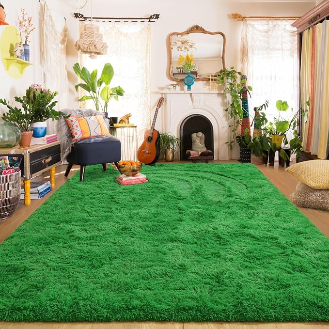 Amearea Premium Soft Fluffy Rug Modern Shag Carpet, Fuzzy Shaggy Rugs by AmeareaDirect