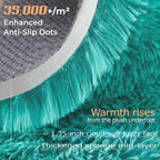 5x7 Area Rug for Living Room: Fluffy Shag Soft Washable Rugs Fuzzy Plush Indoor - Image 4