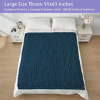 Bigacogo Chunky Knit Throw Blanket - Image 5