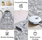 Yamaziot Washable Runner Rug 2x6 – Non Slip Boho Floral Hallway Runner Rug - Image 5