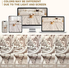 Nakagishi 7x9 Area Rug Living Room: Washable Boho Large Neutral Soft Farmhouse - Image 9