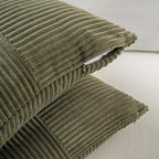 Fancy Homi 2 Packs Olive Green Lumbar Decorative Throw Pillow Covers 16x26 Inch - Image 4